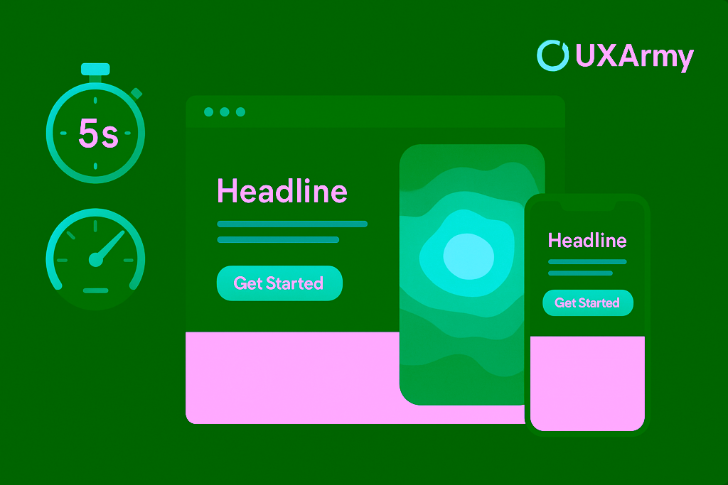 First Impressions of Landing Pages - How To Get Them Right? 4 How to boost landing page UX in 5 seconds-first impressions