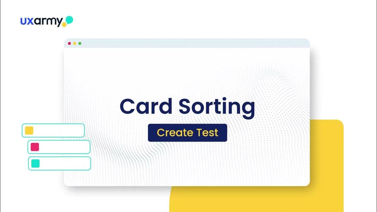 How to create a Card Sorting on UXArmy platform