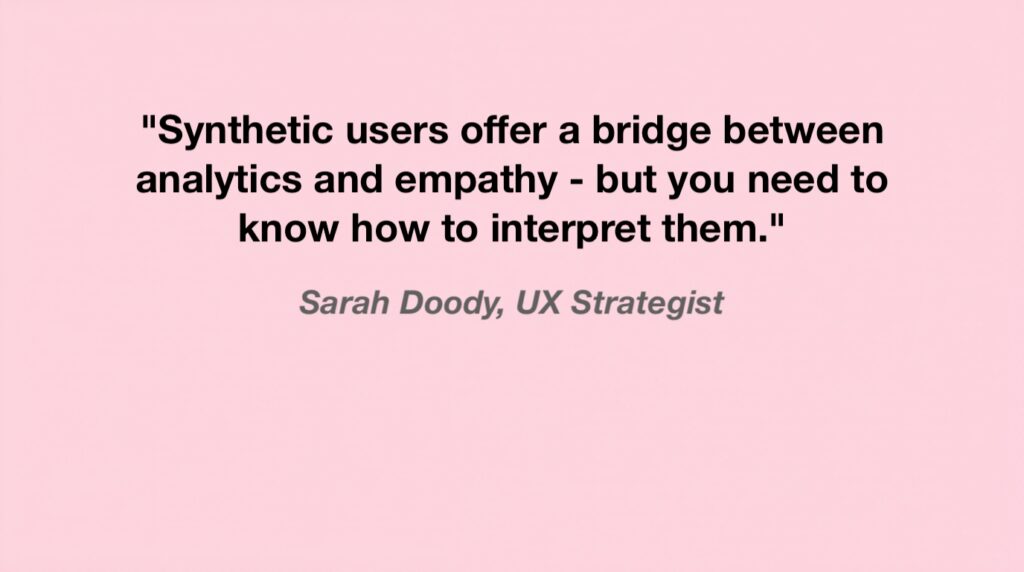 Image showing a famous quote from one of the most established UX Strategist