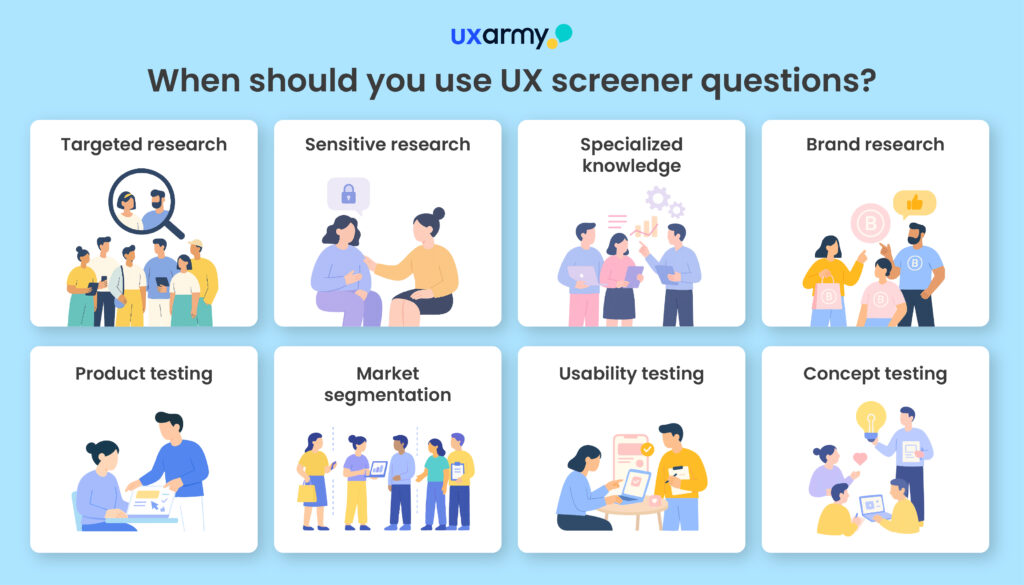 UX Screener Questions Guide: How To Find Right Participants for User Research 6 UX screener questions