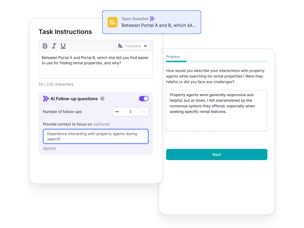 UX Survey Tool Built for Designers and Researchers 4 image user feedback