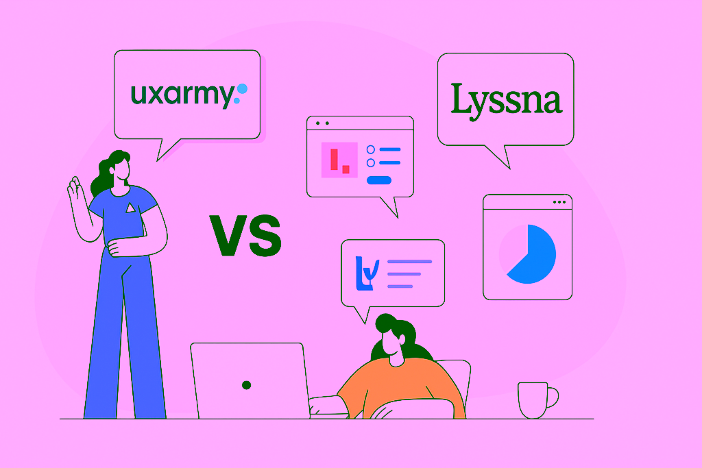 Compare Lyssna vs UXArmy in 2025. Discover why UXArmy outshines Lyssna with better pricing, mobile app testing, and stronger research deliverables.