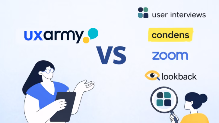 2026 Best User Interview & UX Research Tools: UXArmy vs Lookback, UserInterviews, Condens