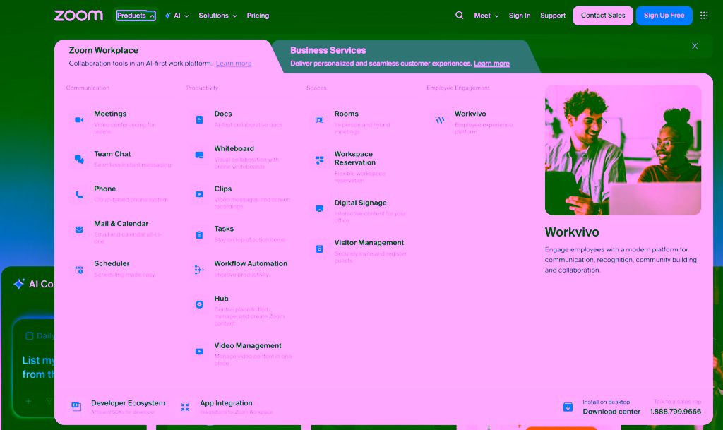 Zoom product overview