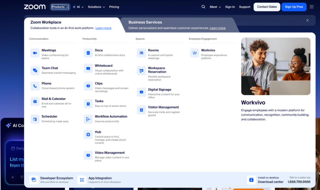 Zoom product overview