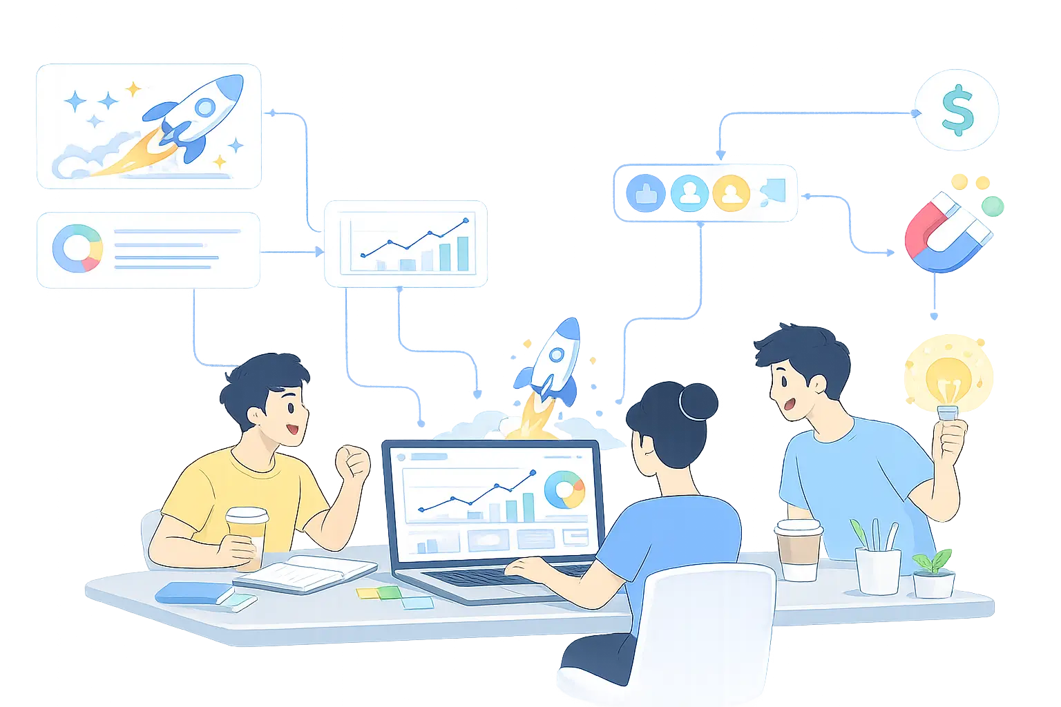 startup funders finding their first client